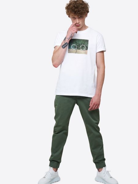Pantalon chino Recolution vert