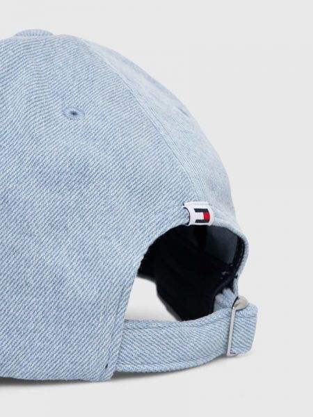 Kšiltovka s aplikacemi Tommy Jeans modrá