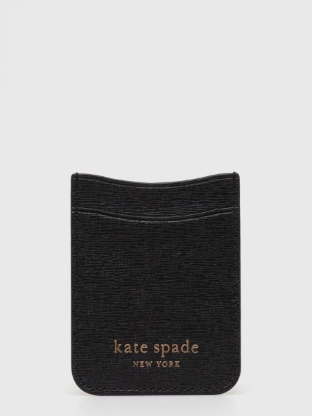 Portofel din piele Kate Spade negru
