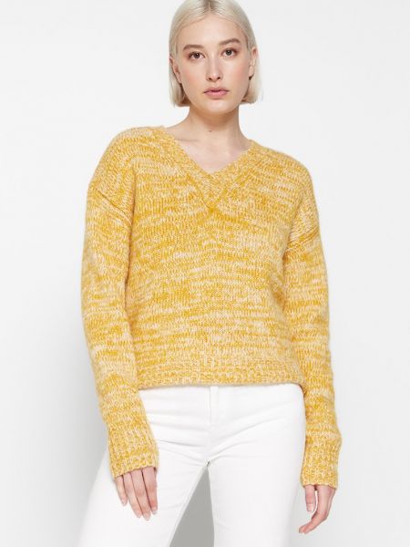 Sweter Diane Von Furstenberg żółty