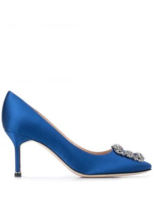 Salonke Manolo Blahnik plava