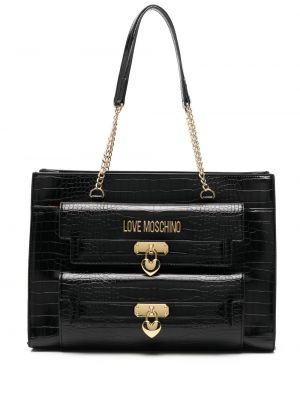 Kjedeposer Love Moschino svart