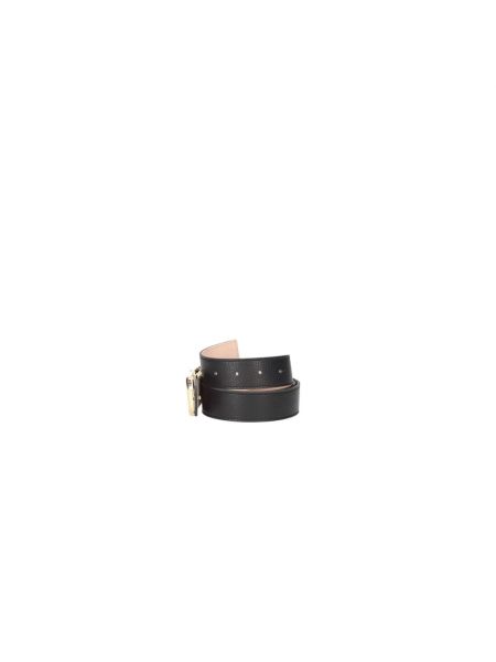 Ceinture en cuir Marc Ellis noir