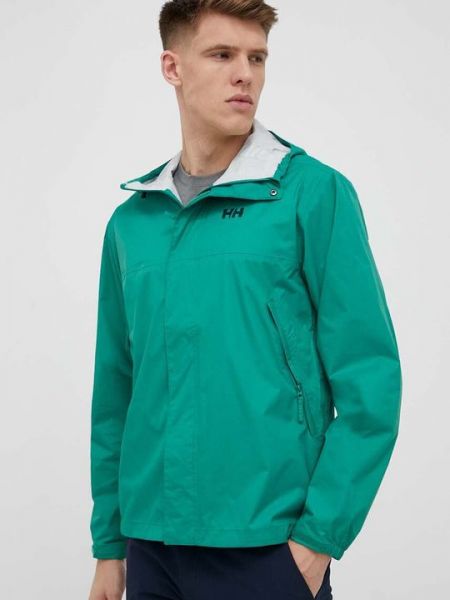 Легкая куртка Helly Hansen зеленая
