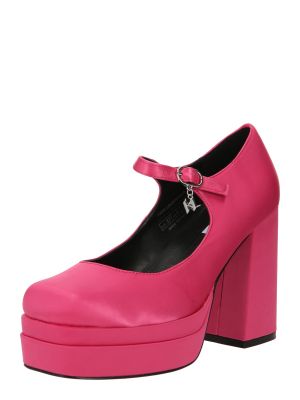 Pantofi cu toc Karl Lagerfeld roz