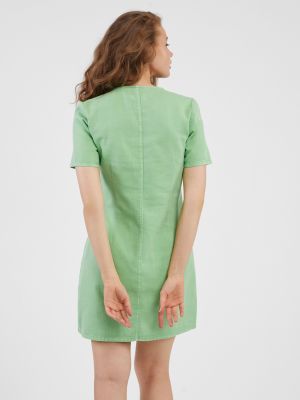 Košeľové šaty Pieces zelená