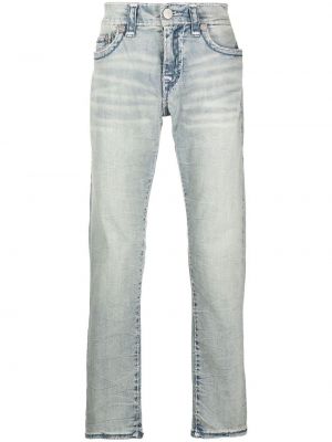 Skinny fit-jeans med passform True Religion blå