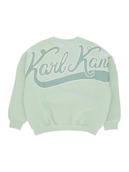 Sweatshirt mit rundhalsausschnitt Karl Kani grün