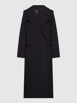 Черное пальто Toteme