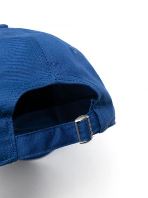 Haftowana czapka z daszkiem Axel Arigato niebieska