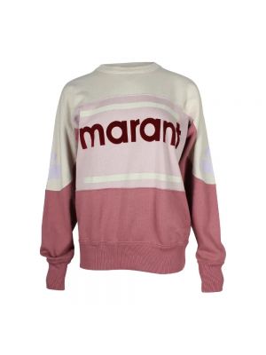 Sweter bawełniany Isabel Marant Pre-owned różowy