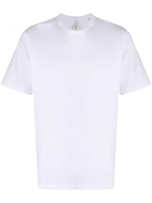 T-shirt aus baumwoll mit rundem ausschnitt Sunflower weiß