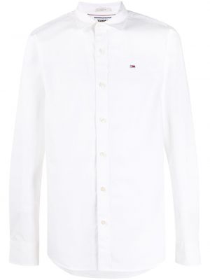 Camisa vaquera manga larga Tommy Jeans blanco