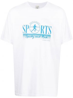 T-skjorte Sporty & Rich hvit