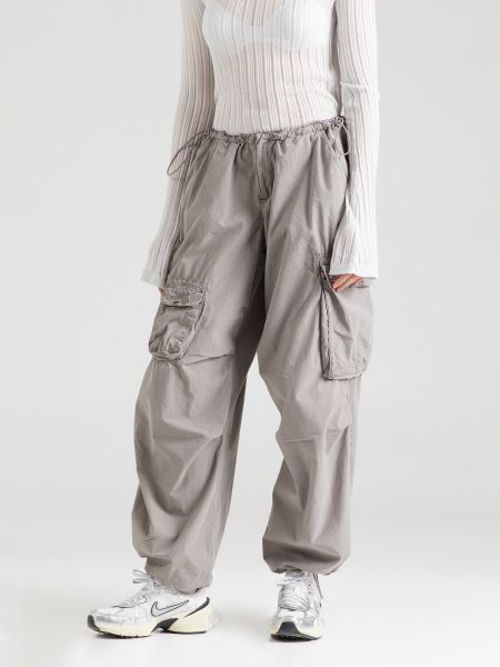 Pantaloni cu buzunare Bdg Urban Outfitters gri