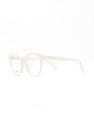 Brille mit sehstärke Fendi Eyewear beige