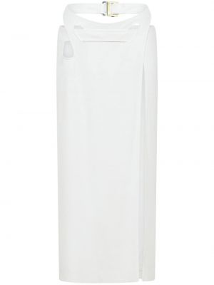 Obálkové sukně Dion Lee - bílá