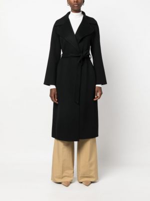 Płaszcz z kaszmiru Ralph Lauren Collection czarny