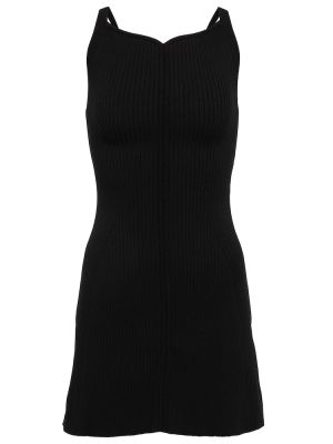 Mini šaty Courrã¨ges černé