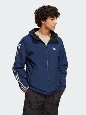 Αναστρέψιμο fleece μπουφάν Adidas μπλε