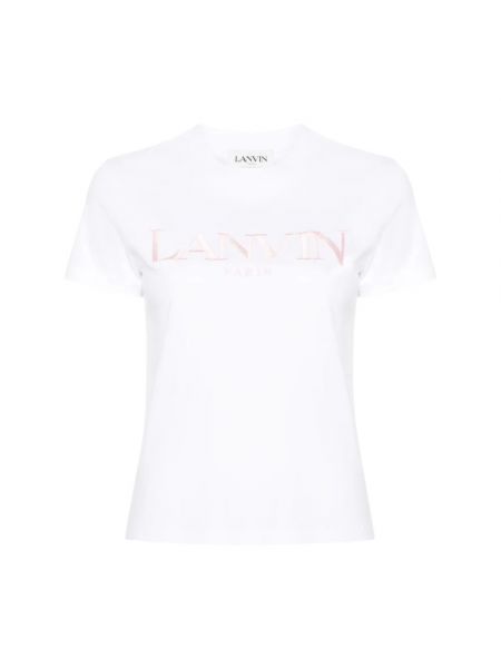 Biała koszulka Lanvin