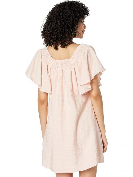 Платье мини English Factory розовое