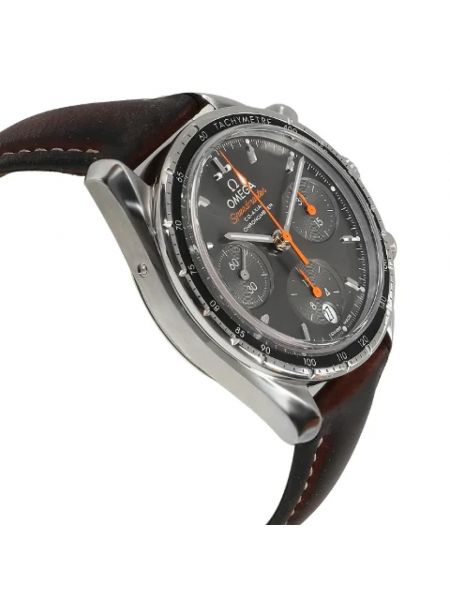 Relojes de acero inoxidable retro Omega Vintage gris