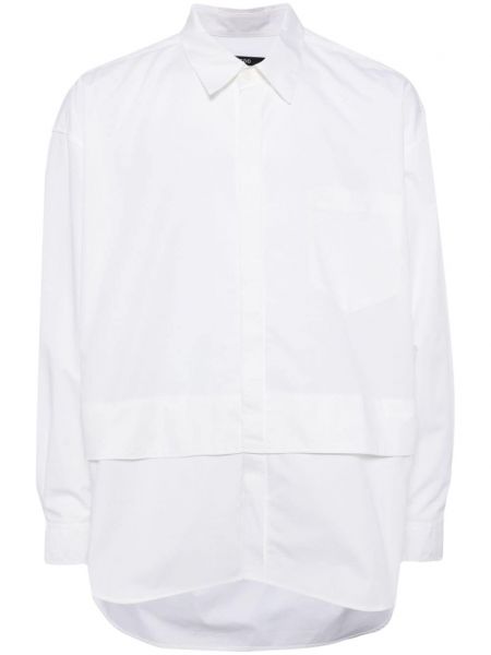 Βαμβακερό πουκάμισο Songzio λευκό