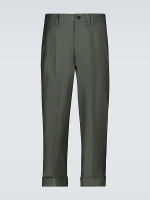 Pantaloni plisate Nanushka verde