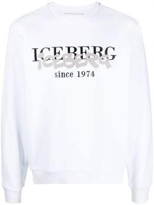 Суичър без качулка с принт Iceberg