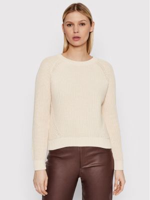 Sweter Selected Femme beżowy