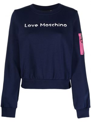 Tröja Love Moschino blå