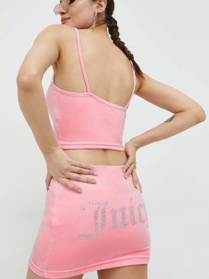 Mini suknja Juicy Couture ružičasta