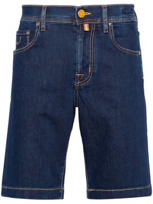 Džínsové šortky skinny fit Jacob Cohen modrá