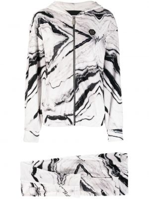Trainingsanzug aus baumwoll mit print Philipp Plein