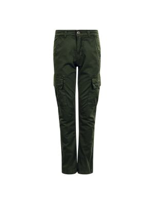 Pantaloni din bumbac Alpha Industries verde