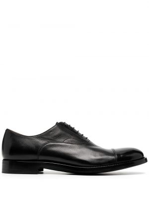 Pantofi oxford din piele Alberto Fasciani negru