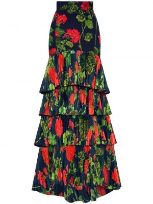 Květinové sukně s potiskem Oscar De La Renta