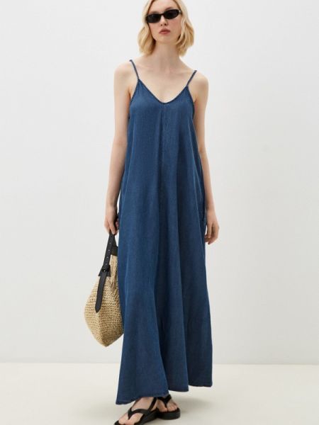 Джинсовое платье Sela синее