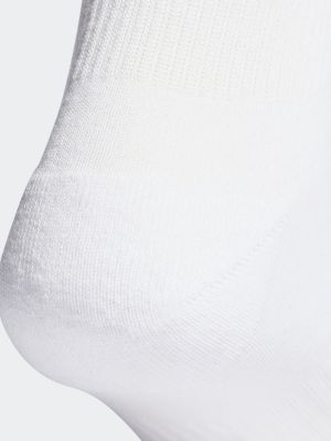 Носки с вышивкой Adidas белые