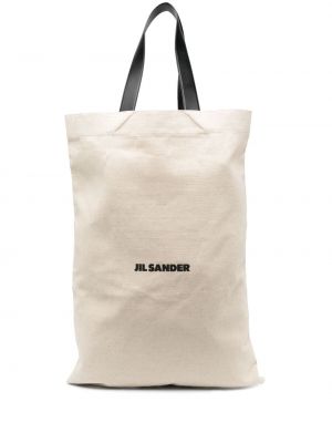 Oversized nákupná taška s potlačou Jil Sander