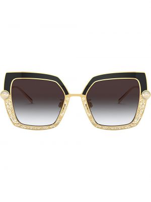 Gafas de sol con perlas Dolce & Gabbana Eyewear negro