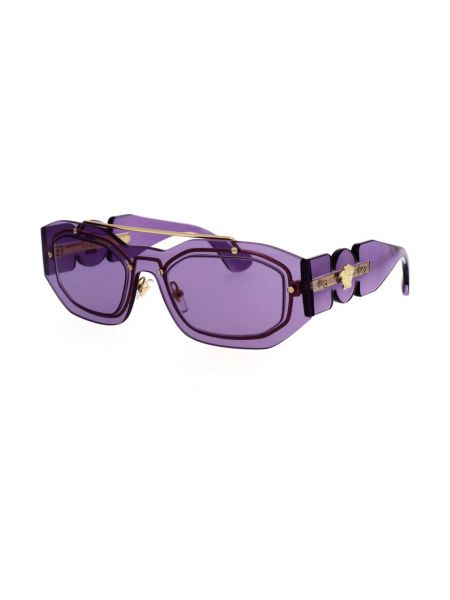 Okulary przeciwsłoneczne Versace fioletowe
