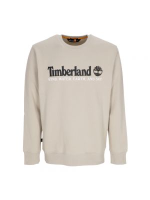 Sweatshirt mit rundhalsausschnitt Timberland beige