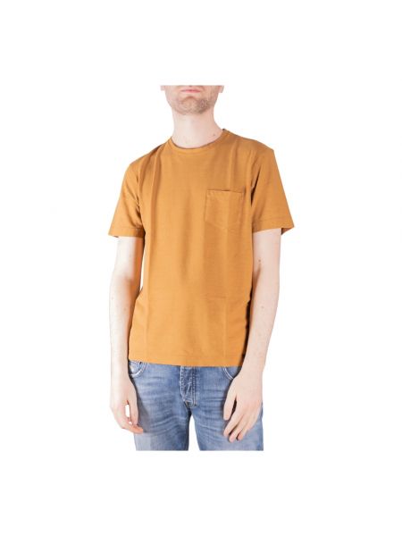 Koszulka klasyczna Drumohr pomarańczowa