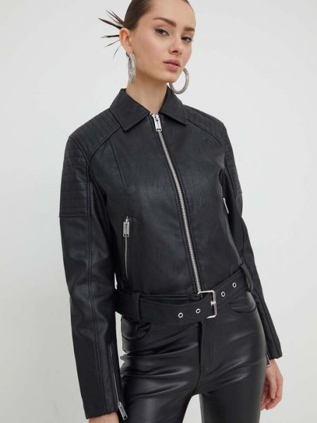 Джинсовая куртка Karl Lagerfeld Jeans черная