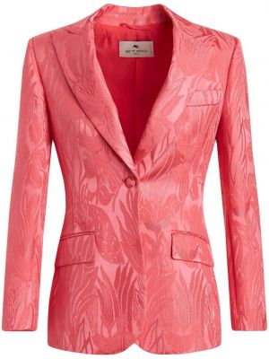 Jacquard blazer Etro pink