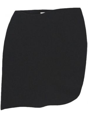 Asymetrické mini sukně Christopher Esber černé