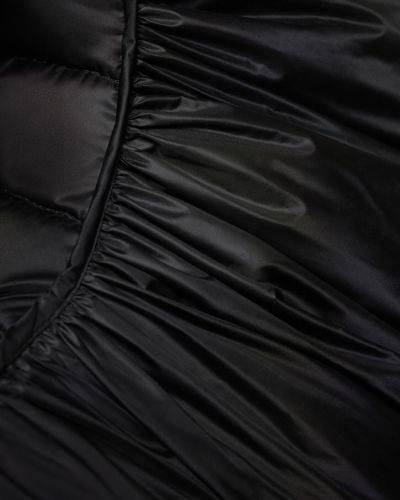 Pérová nylónová vesta Rick Owens čierna