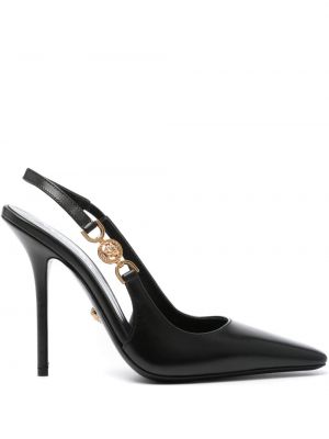 Pantofi cu toc Versace negru